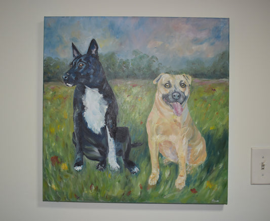 Oil Painting on Canvas