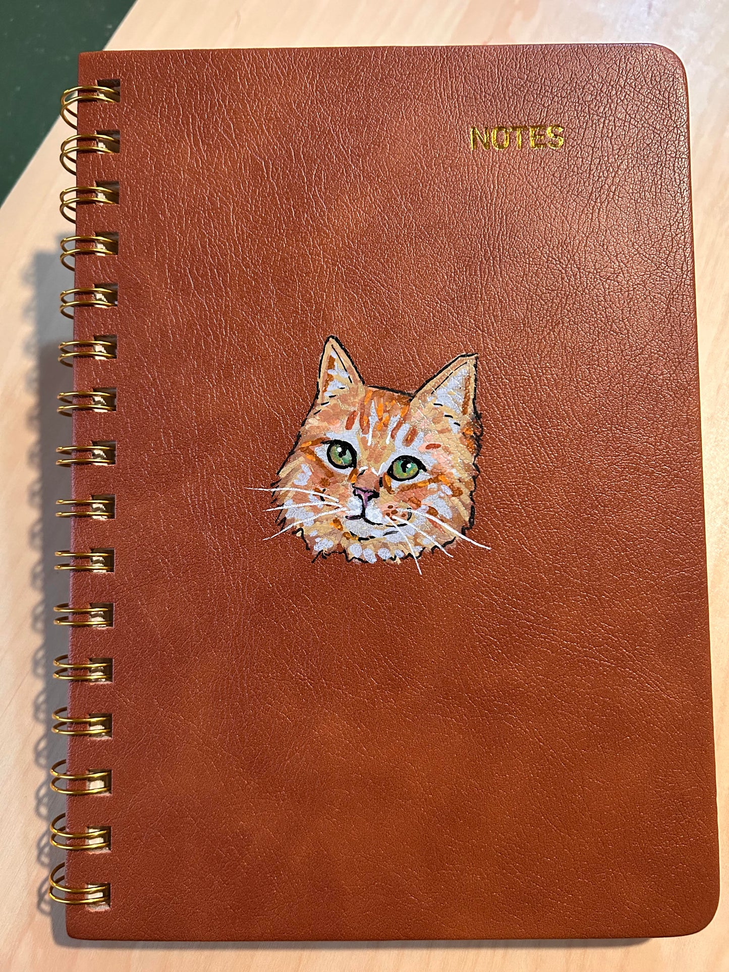 Orange Cat Notebook