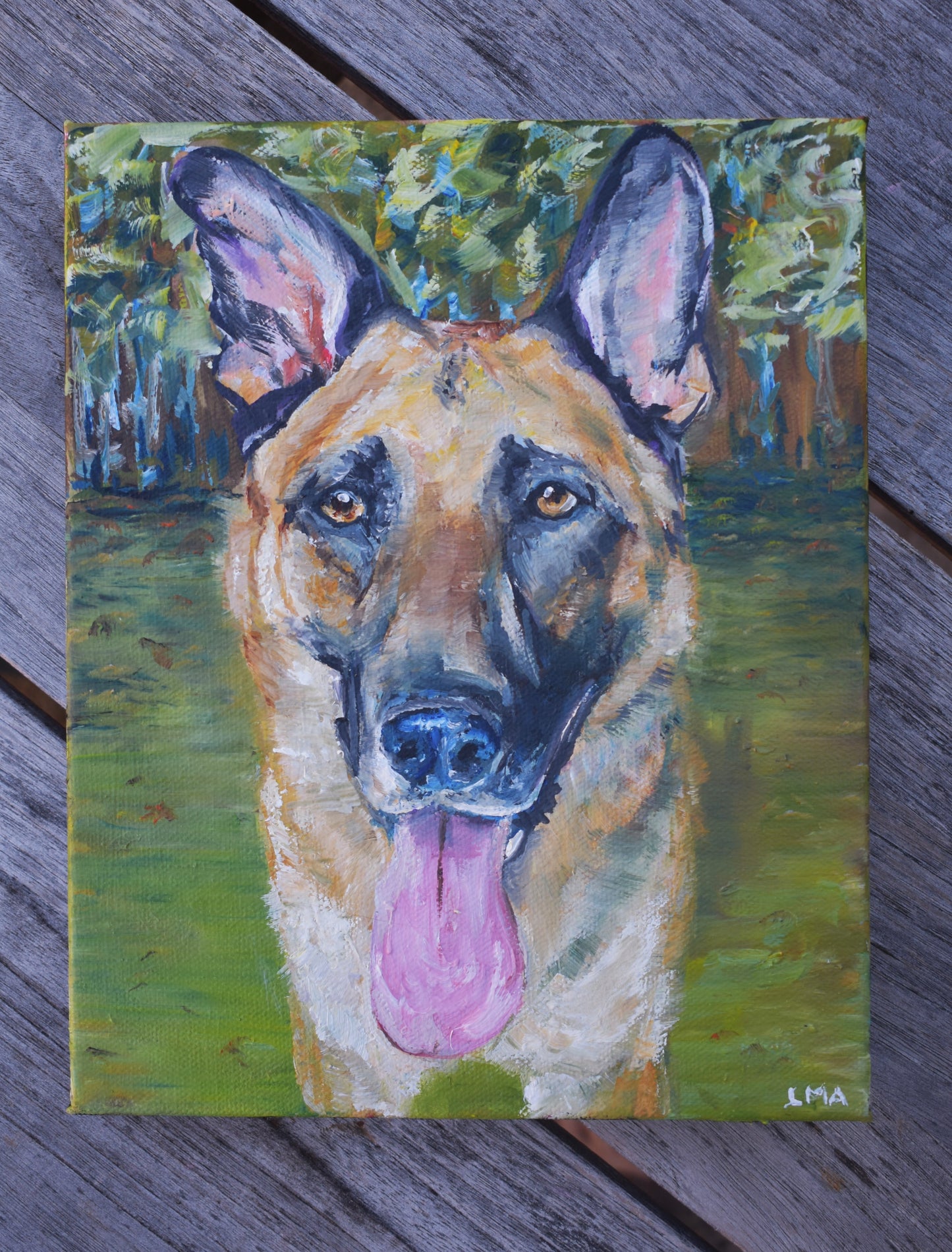 Oil Painting on Canvas