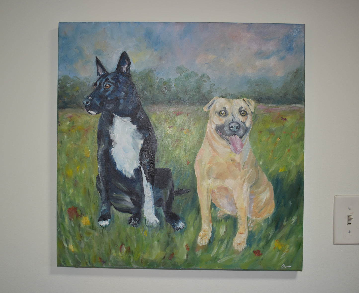 Oil Painting on Canvas