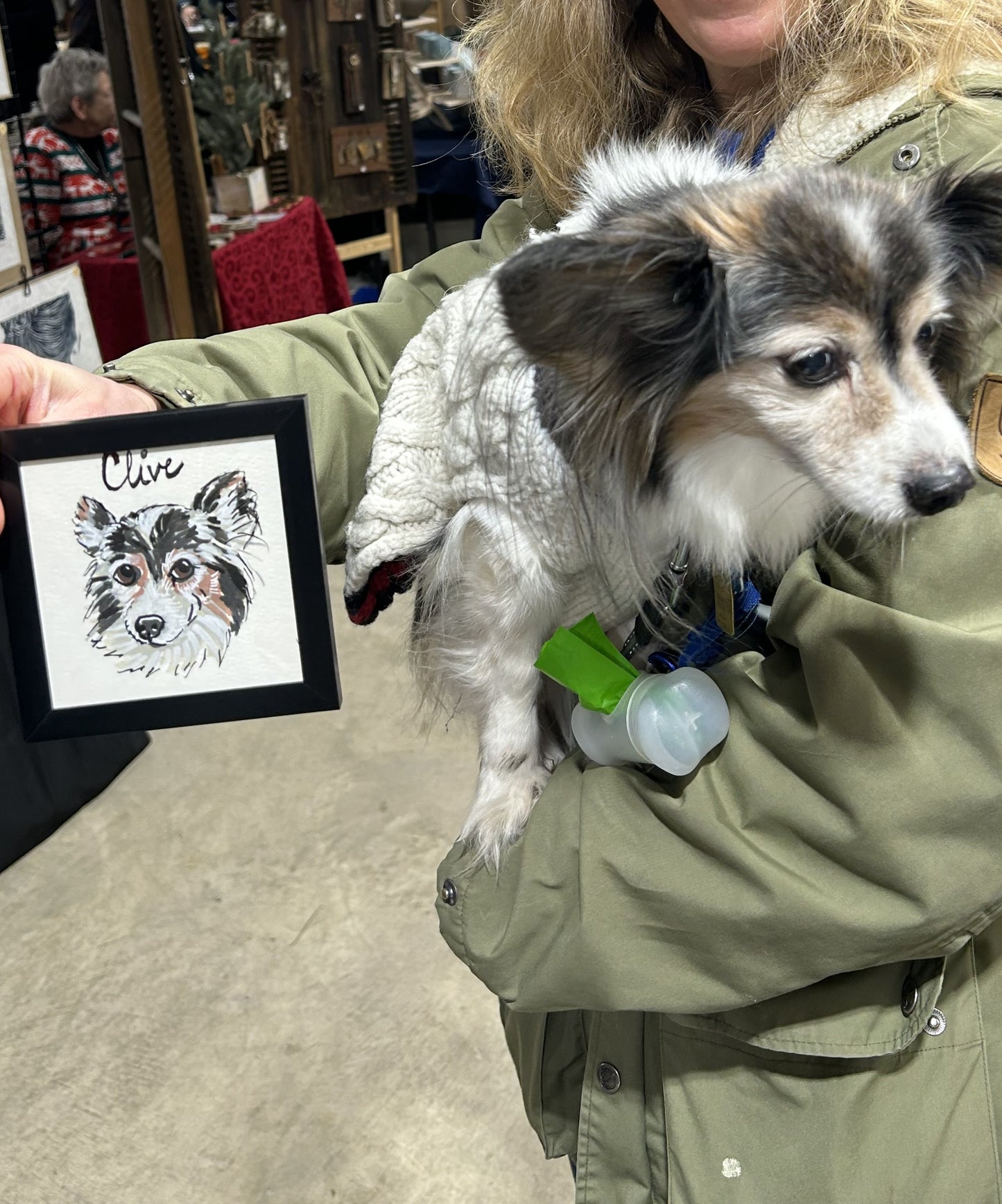 Framed Mini Pet Portrait
