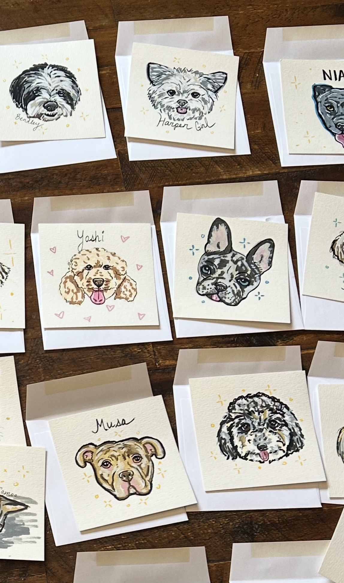 Framed Mini Pet Portrait