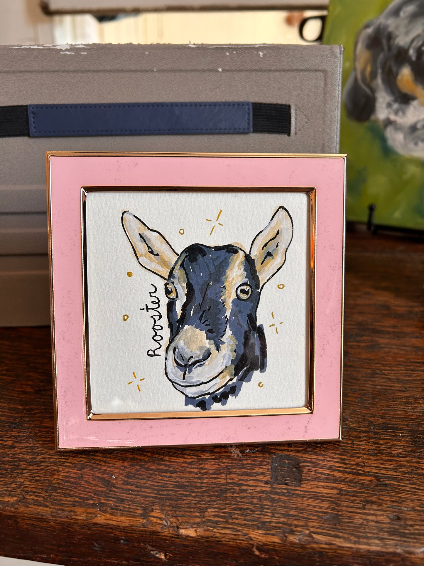 Framed Mini Pet Portrait