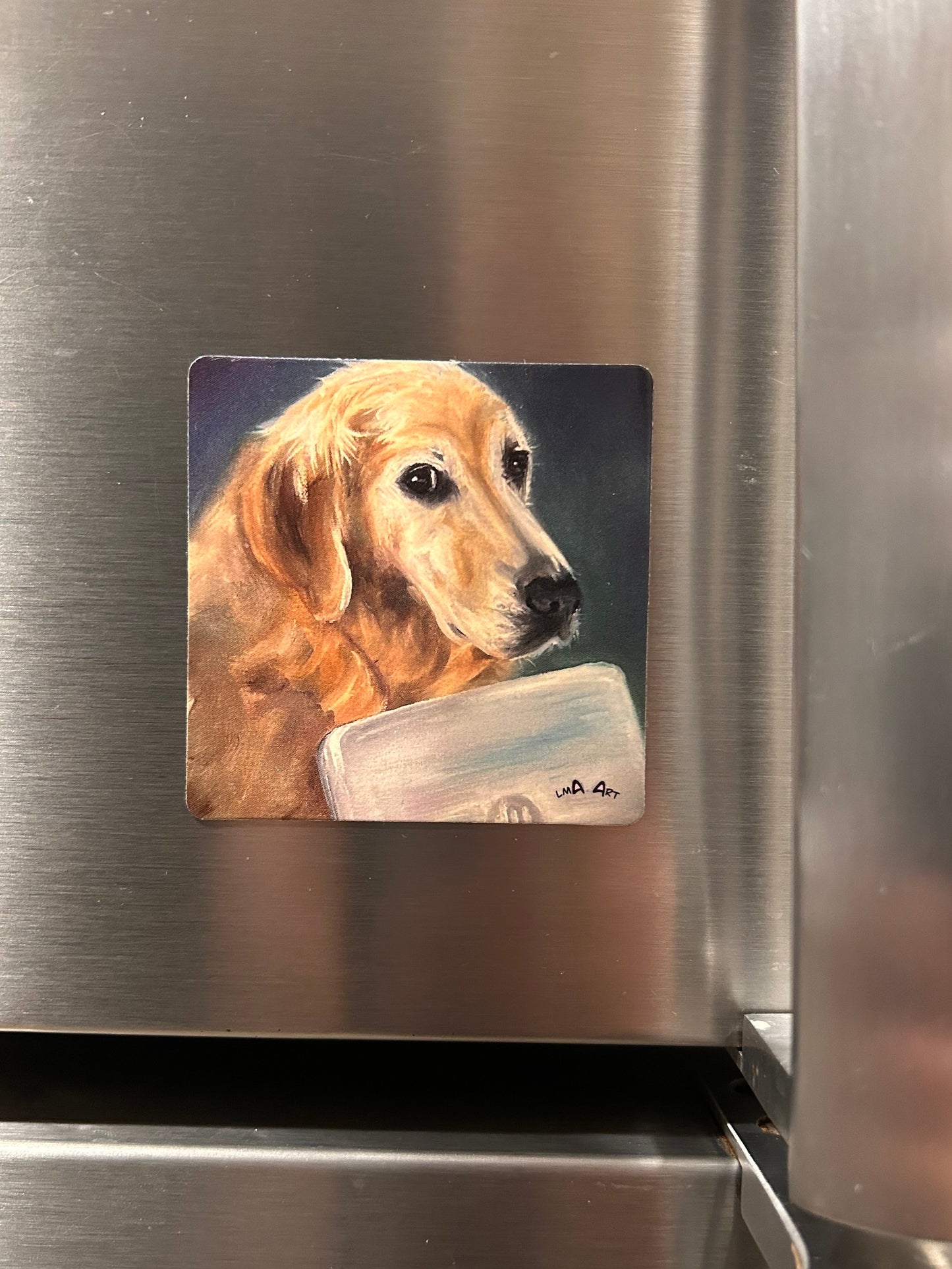 3"x3" Duke Fridge Magnet ($2 donated to SEVA GRREAT!)