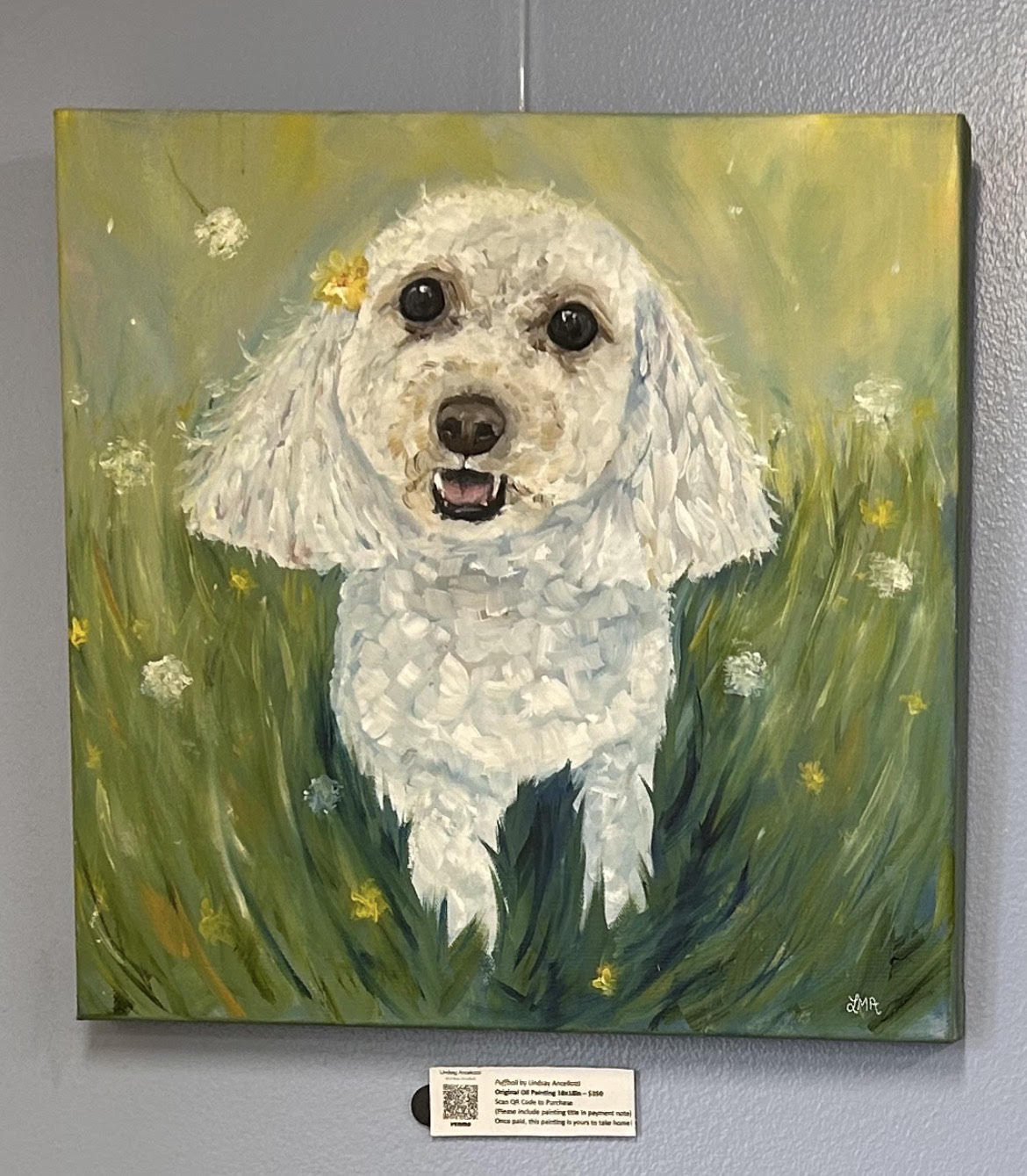 18x18in Poodle Puff
