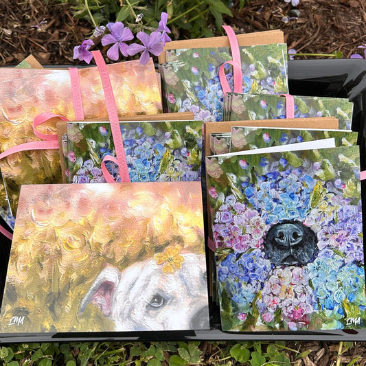 Greeting Card + Sticker Pack